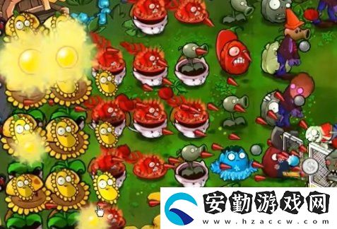 植物大戰(zhàn)僵尸雜交版冒險53關(guān)怎么清理掉全部僵尸