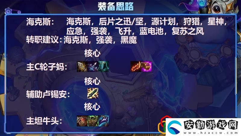 金鏟鏟之戰(zhàn)s6.5希維爾陣容怎么玩