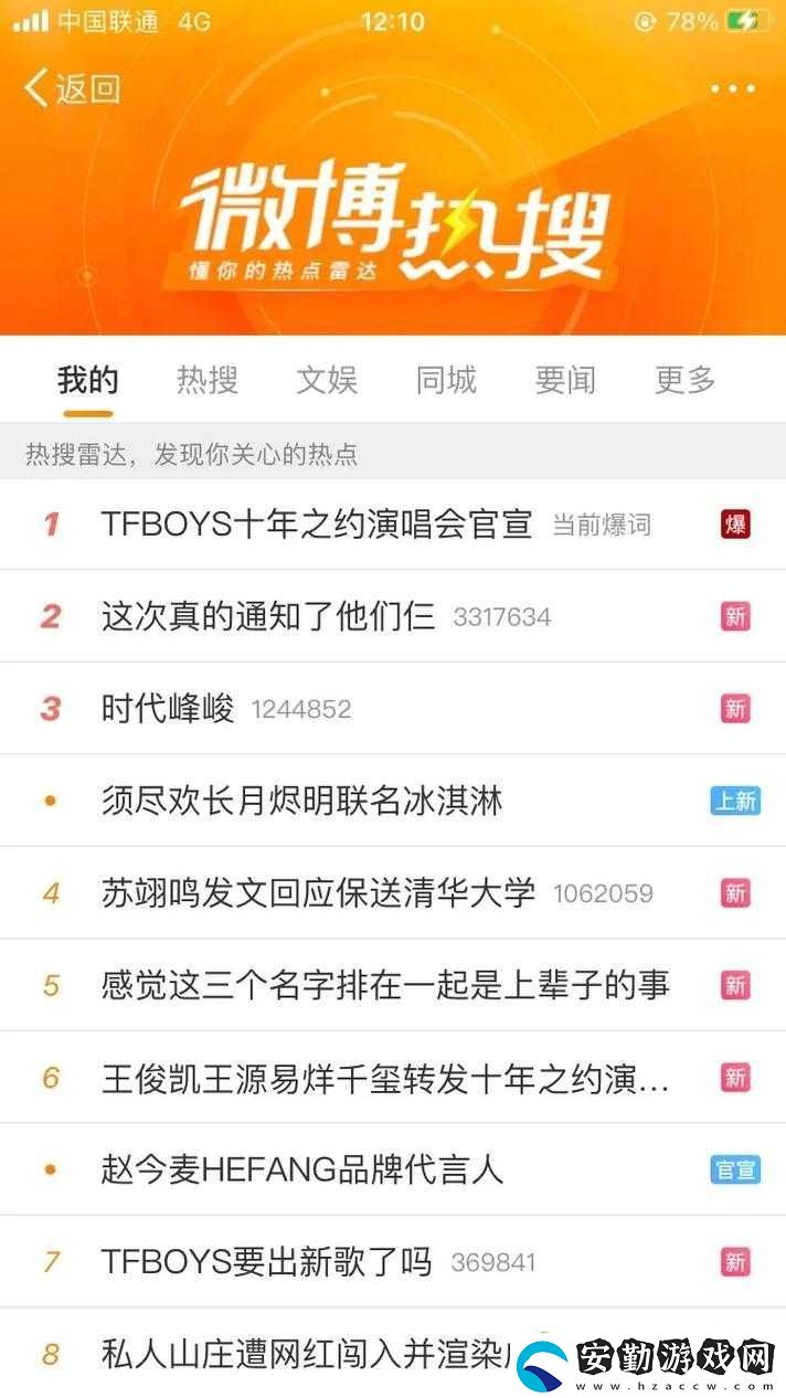 7月13日微博熱搜榜單全面剖析