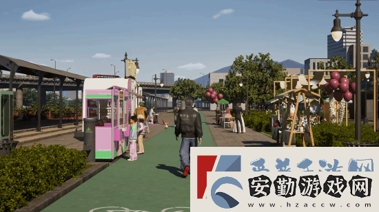 “韓版模擬人生”inZOI城市漫步展示