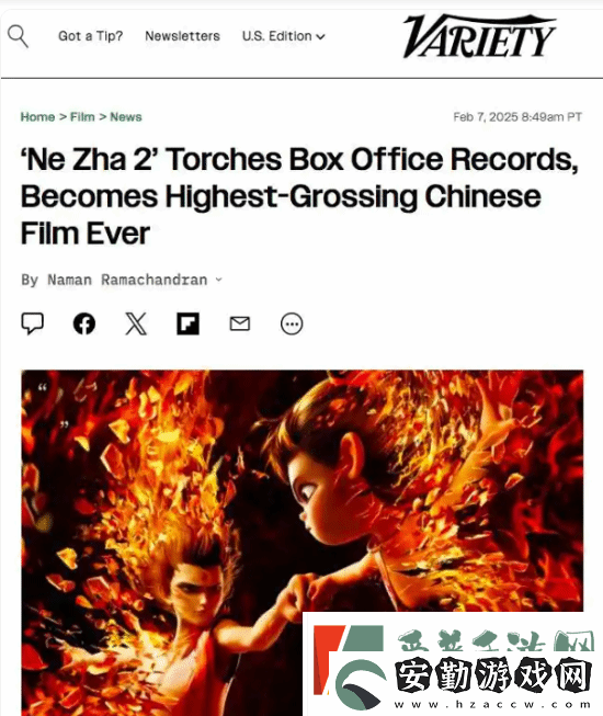 成龍發(fā)文支持哪吒2