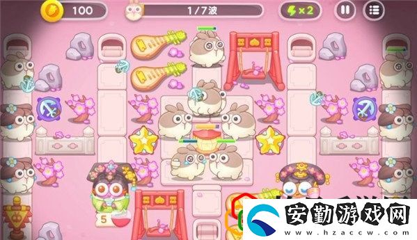 保衛(wèi)蘿卜4秋妃傳第5關(guān)怎么玩