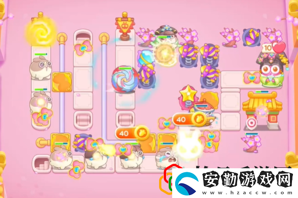 保衛(wèi)蘿卜4秋妃傳第117關怎么玩