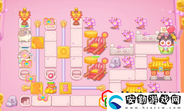 保衛(wèi)蘿卜4秋妃傳第117關怎么玩