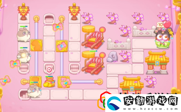保衛(wèi)蘿卜4秋妃傳第117關怎么玩