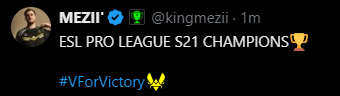 Vitality成功捧杯EPL