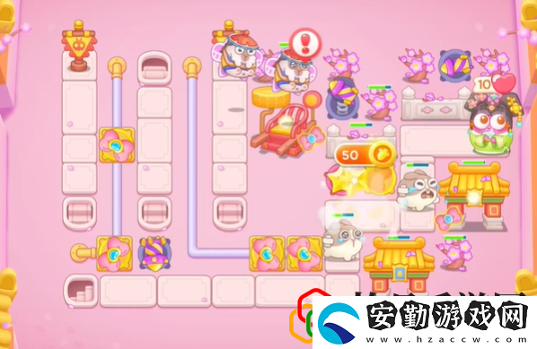 保衛(wèi)蘿卜4秋妃傳第117關怎么玩