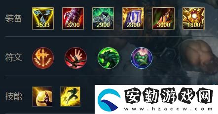 英雄聯(lián)盟手游狂戰(zhàn)士奧拉夫?出裝天賦攻略