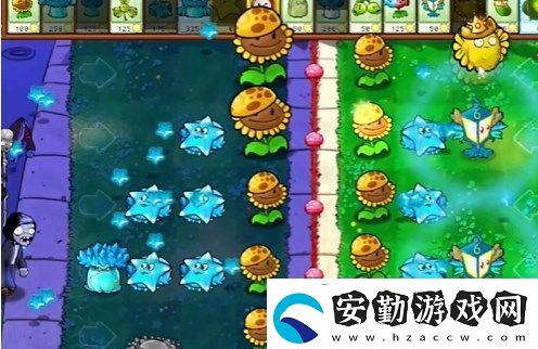植物大戰(zhàn)僵尸雜交版益智模式晨昏線過關(guān)圖文詳解