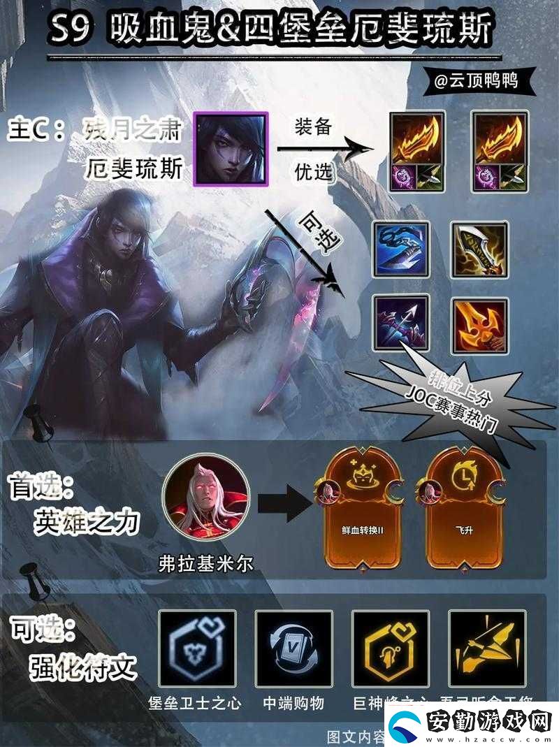 云頂之弈月男厄斐琉斯封神指南！一回合12殺的超強(qiáng)套路公開