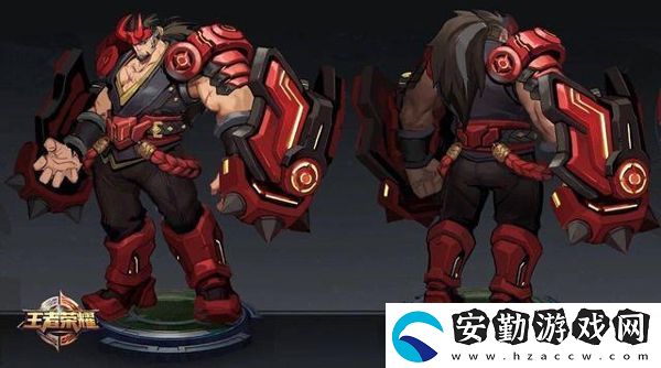王者榮耀廉頗模型重制海報什么樣