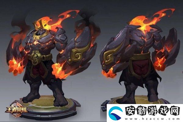 王者榮耀廉頗模型重制海報什么樣