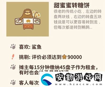 動(dòng)物餐廳甜蜜蜜轉(zhuǎn)糖餅怎么解鎖