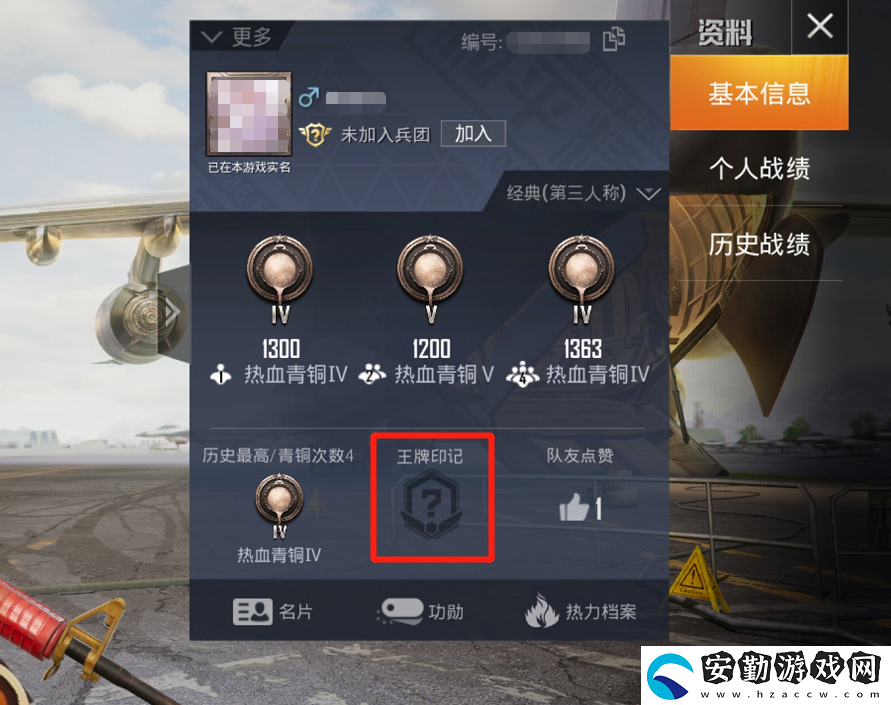 和平精英王牌印記有什么用