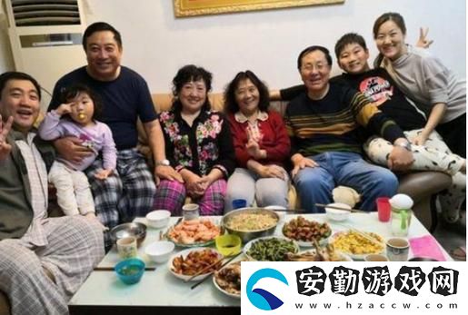 和媽媽去親戚家在一起住