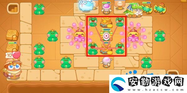 保衛(wèi)蘿卜4法老歸來(lái)第110關(guān)怎么過(guò)
