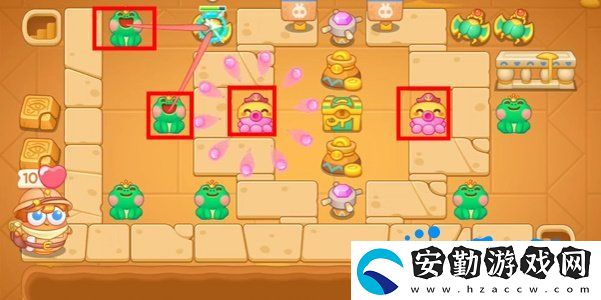保衛(wèi)蘿卜4法老歸來(lái)第110關(guān)怎么過(guò)