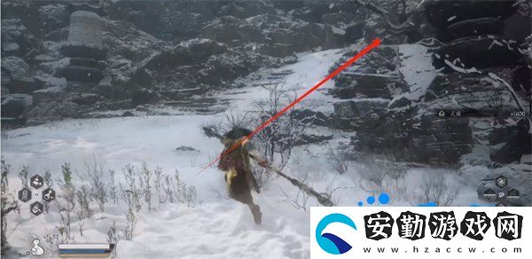 黑神話悟空亢金龍?jiān)谀?></p><p>2、一直去到山上建筑大門為止，穿越大門繼續(xù)左轉(zhuǎn)；</p><p style=